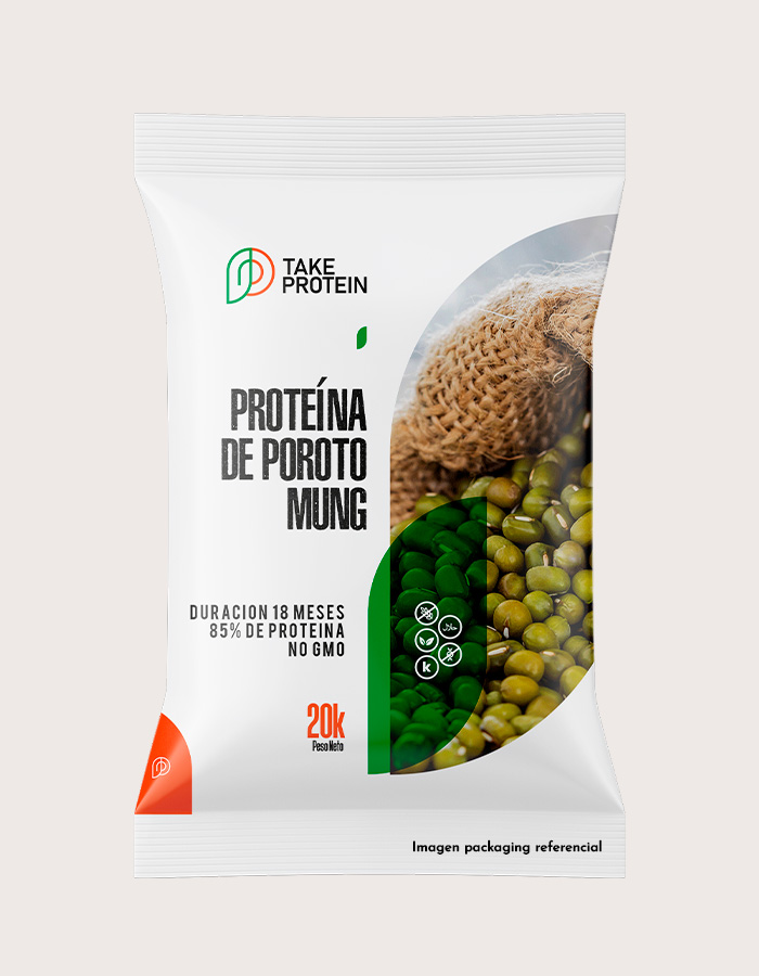 Proteína de Frijol Mung en polvo