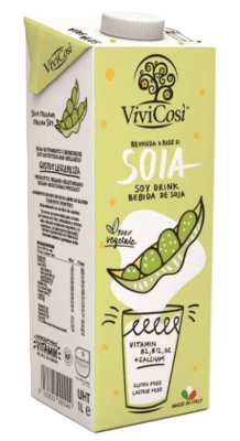 LECHE DE SOYA VIVICOSI 100% NATURAL